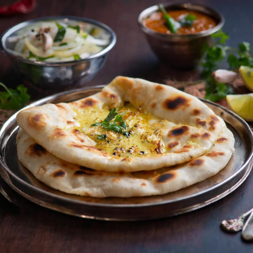 Knoblauch Naan
